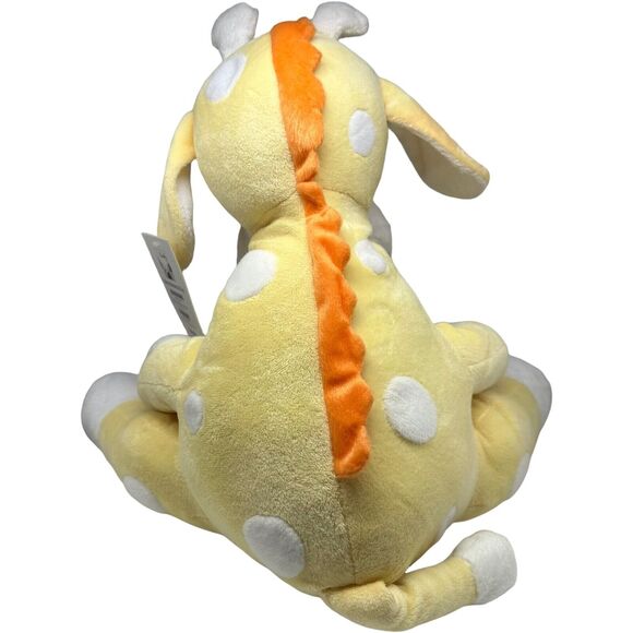 Piccolo Bambino Giraffe Yellow w White Polka Dots Plush Stuffed Animal Toy 13" - Picture 5 of 10